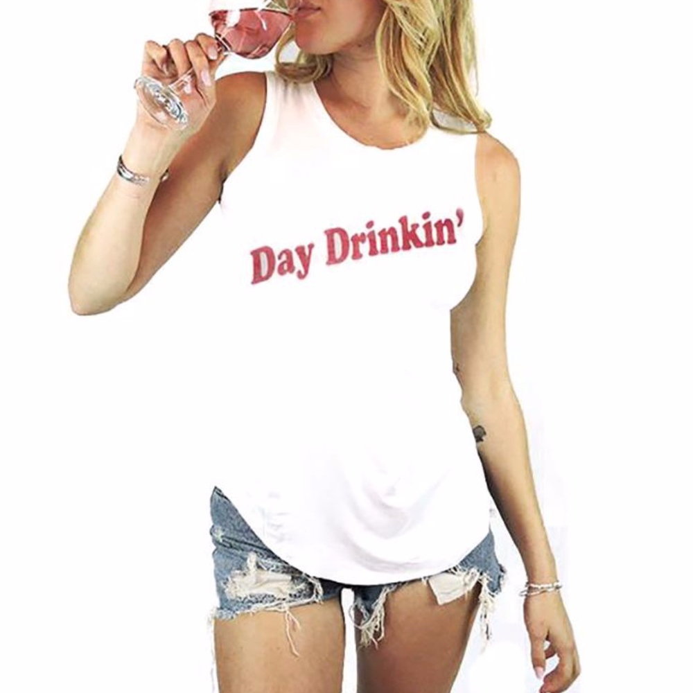 Broke Down Day Drinkin' Women's Tank Top*